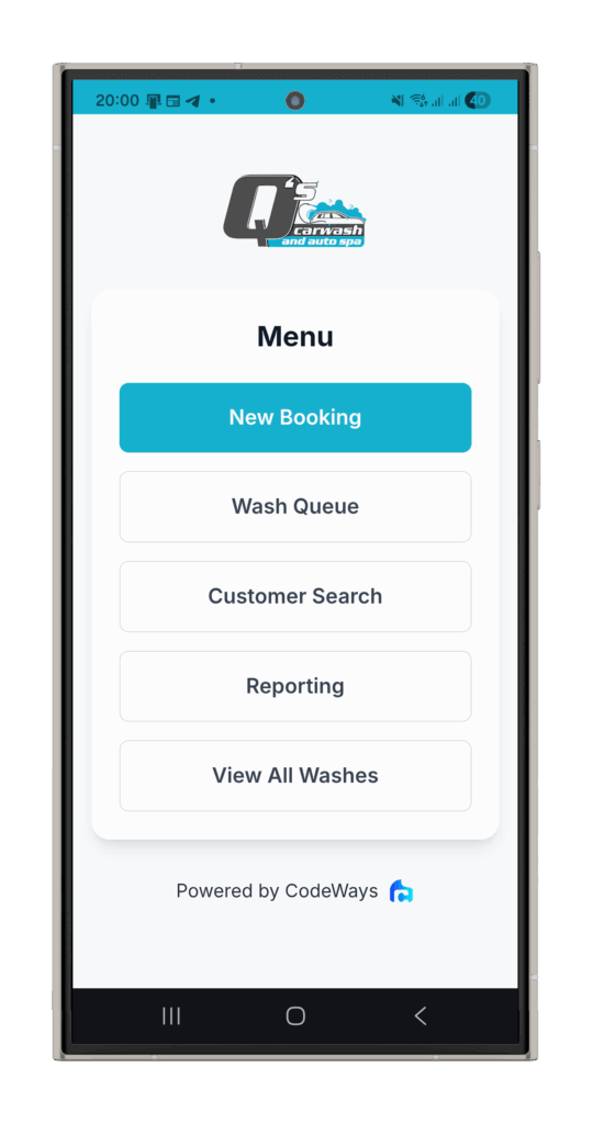 Qs-carwash-demo-for-CodeWays